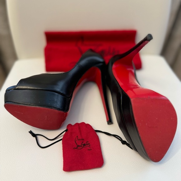 Christian Louboutin Black Shoes - Picture 3 of 7